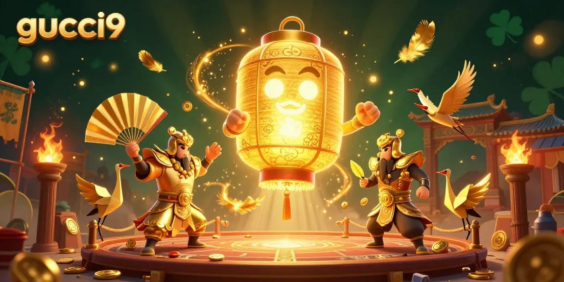 Experience the thrill of gaming at gucci9's vibrant Asian casino with dynamic characters and rich visuals.