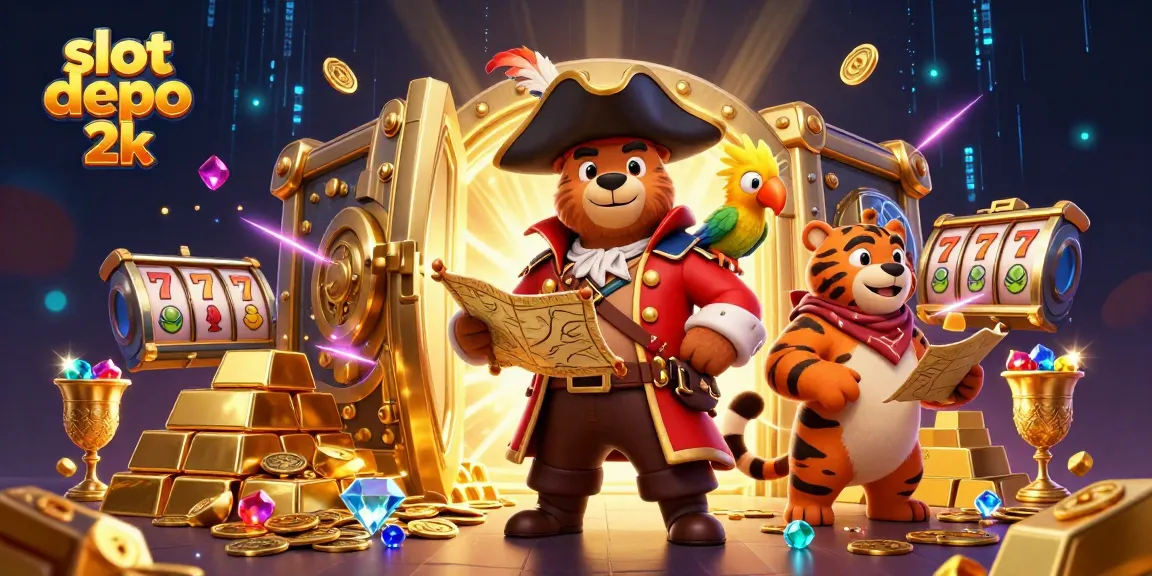 Permainan slot depo 2k yang mengasyikkan dengan karakter kartun di dunia kasino.