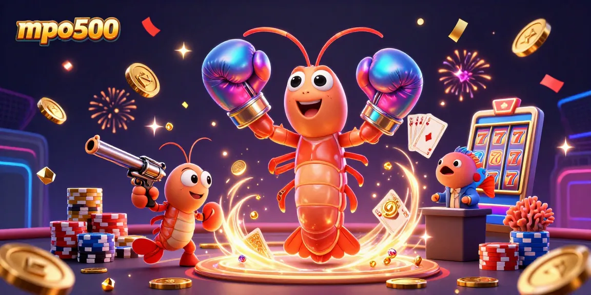 Experience the thrill of winning big with mpo500's exciting slots and games in a vibrant casino scene.