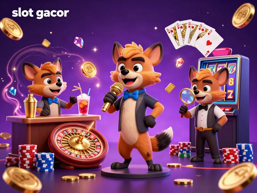 Experience thrilling entertainment at the slot gacor comedy casino with lively hyenas and golden rewards.
