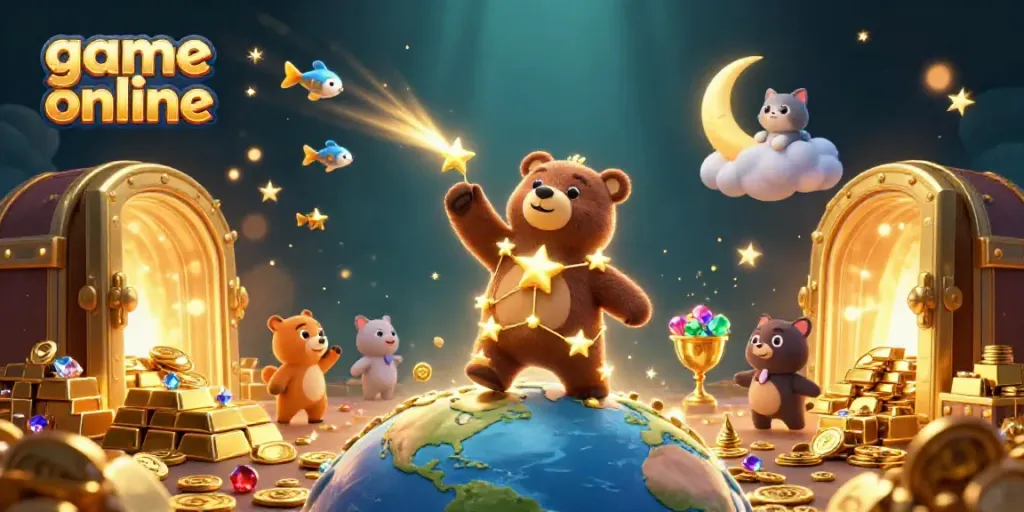 Experience thrilling gameplay in game online environments with vibrant characters and treasures.