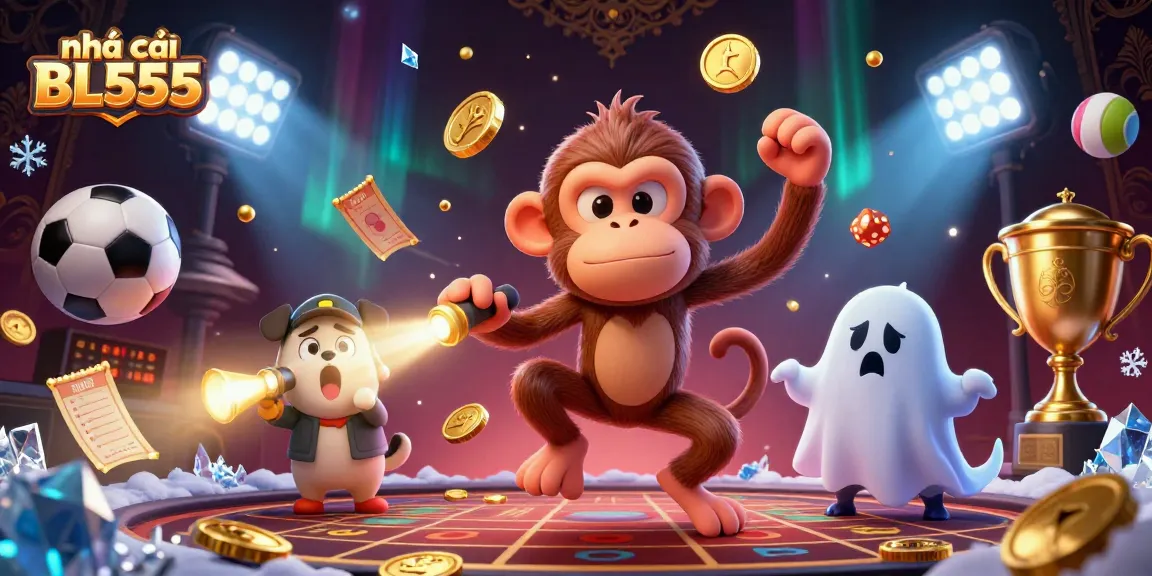 Uncover thrilling action at nhà cái BL555 in this dynamic haunted casino scene.