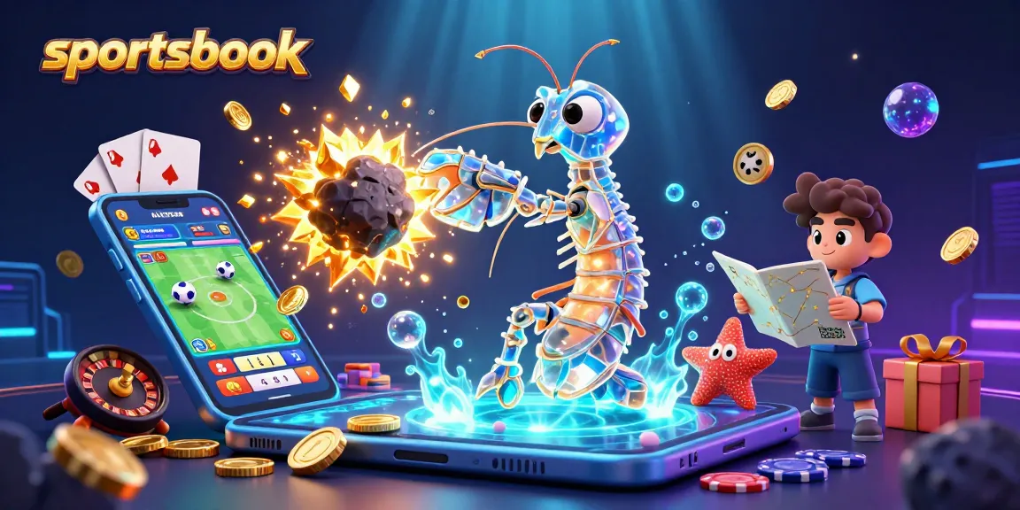 Engage with sportsbook action featuring an epic battle scene and vibrant gaming elements.