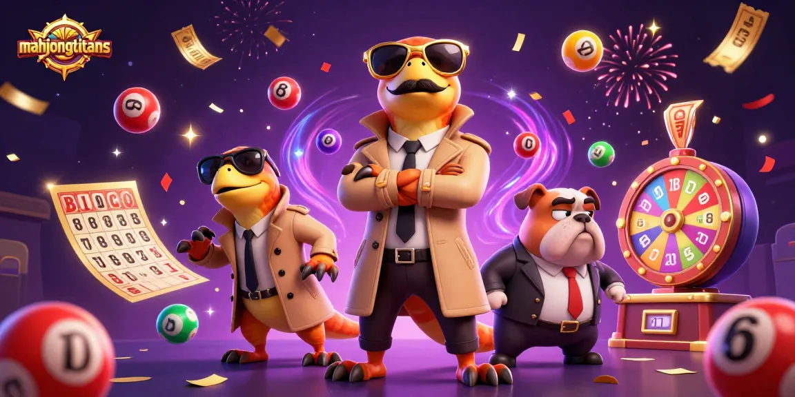 Experience the excitement of mahjongtitans with three raptors scheming to enter a VIP casino lounge.