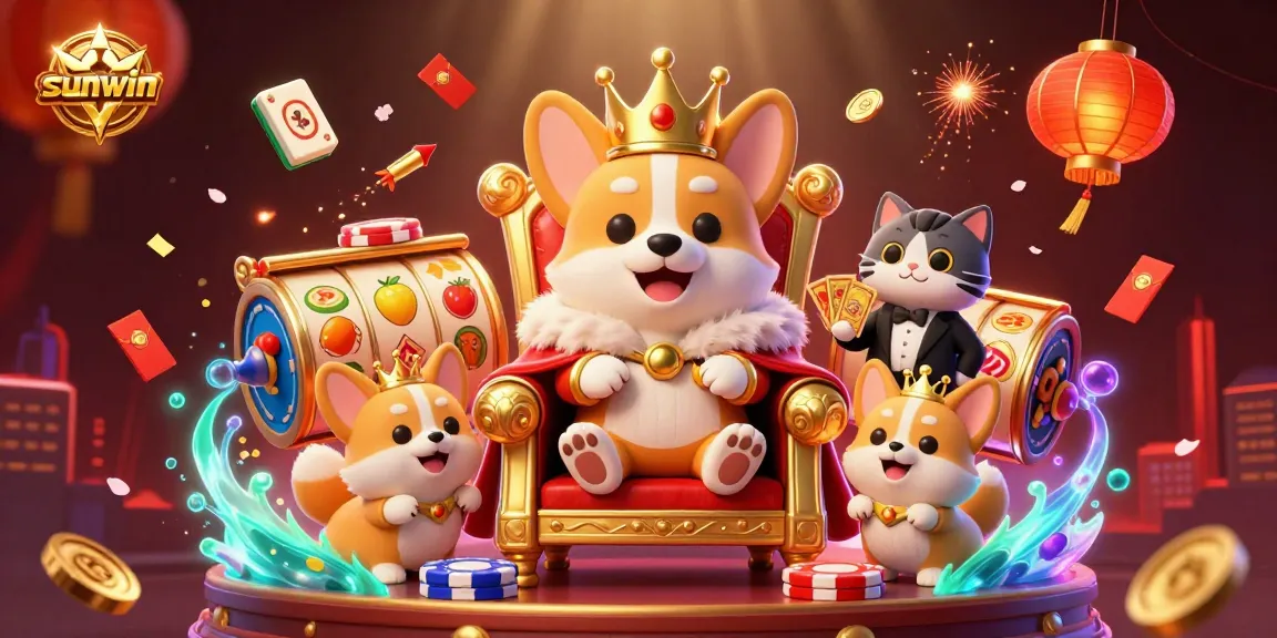 Experience fun and rewards with sunwin's lively slot games and royal gaming atmosphere.