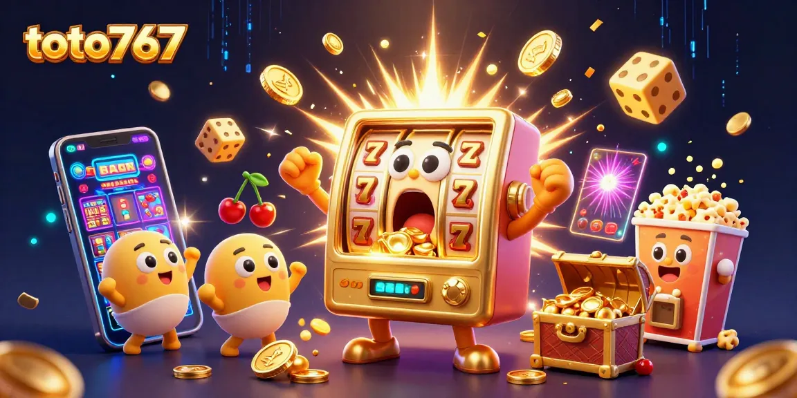 Menangkan jackpot dengan toto767 saat bermain mesin slot yang bersemangat!