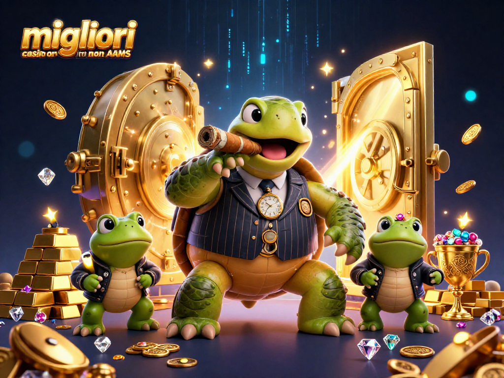 I migliori casino online non AAMS offrono un'atmosfera vivace con tartarughe e rane da gangster.