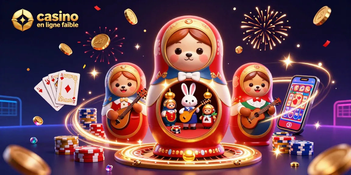 Découvrez un casino en ligne fiable avec des ours Matryoshka et des éléments de jeu dynamiques