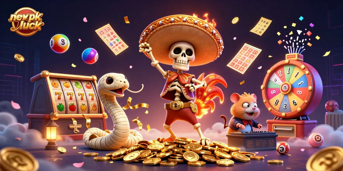 Experience thrilling gameplay at new pk luck with vibrant reels and exciting characters!