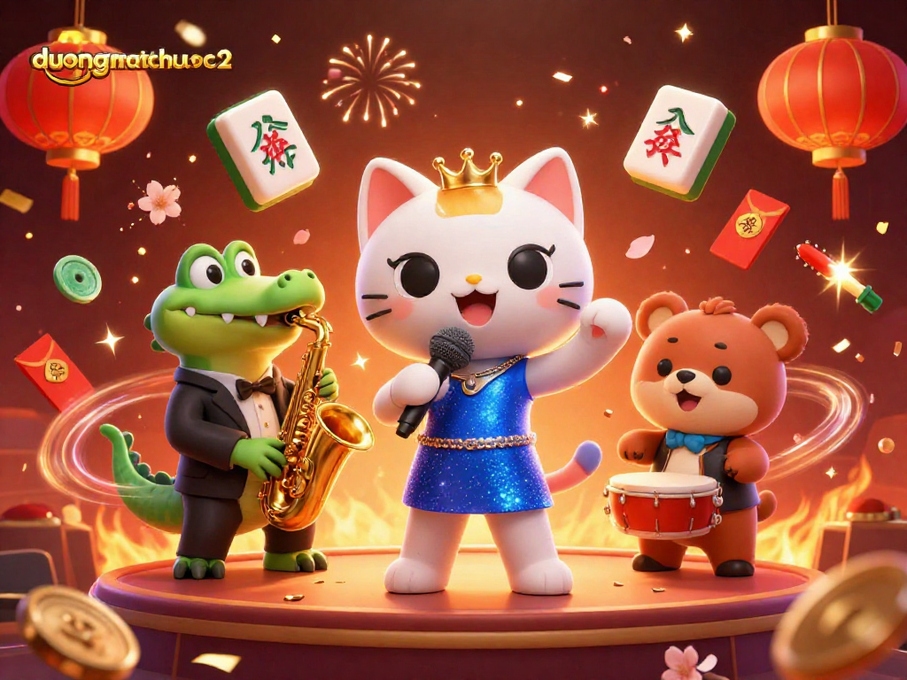 Experience thrilling gameplay with duongmatchuoc2's vibrant 3D illustration featuring the energetic casino scene.