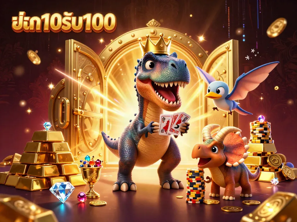 ฝาก10รับ100 โปร สล็อต เสี่ยงโชคสนุกสนานจากการเล่นเกมคาสิโนสุดล้ำ