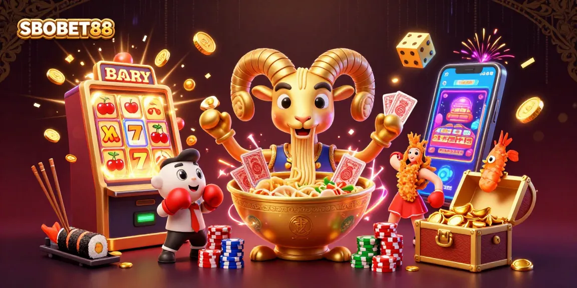 SBOBET88 tawarkan pengalaman taruhan seru dengan karakter unik dan jackpot menarik.