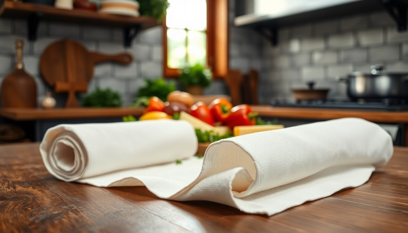 Gebruik passeerdoek per meter in de keuken voor veelzijdig koken en creatieve gerechten.