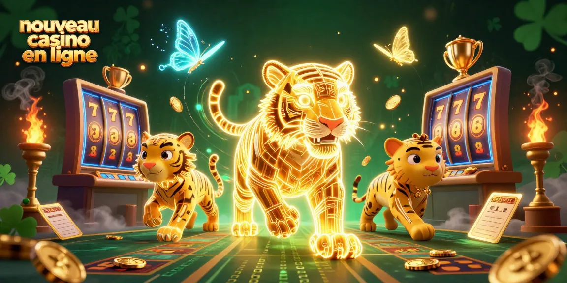 Découvrez le nouveau casino en ligne dans un paysage numérique vibrant, rempli de jeux captivants.