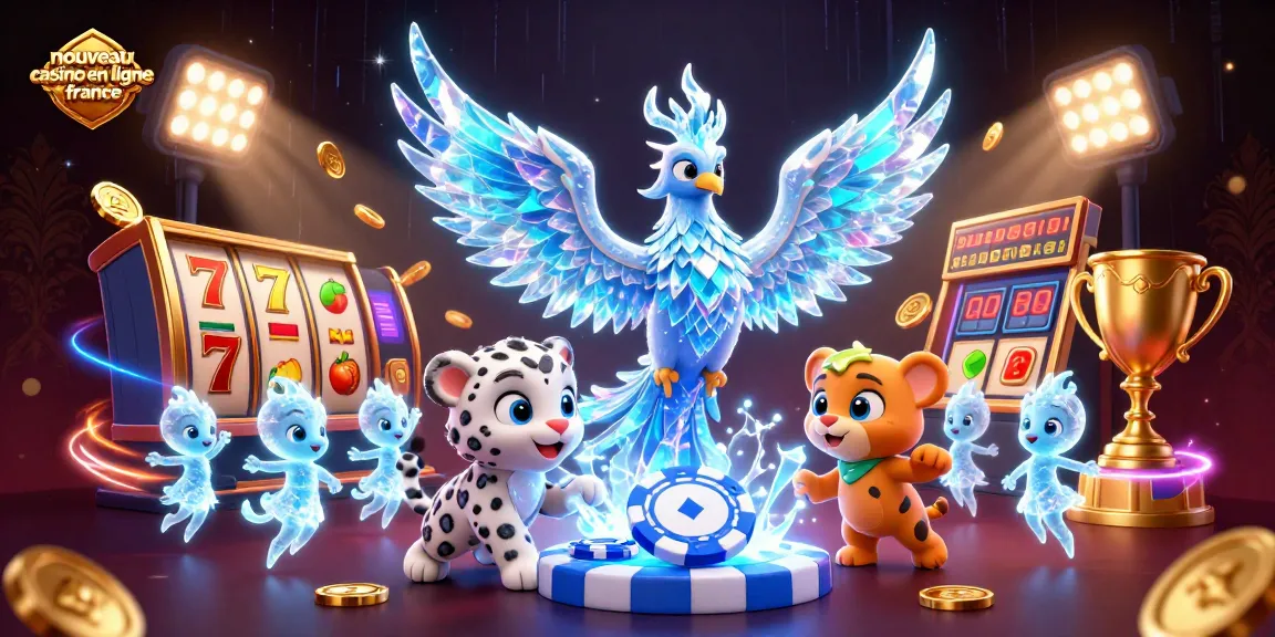 Jouer au nouveau casino en ligne France avec un phoenix de glace et des éléments de machine à sous