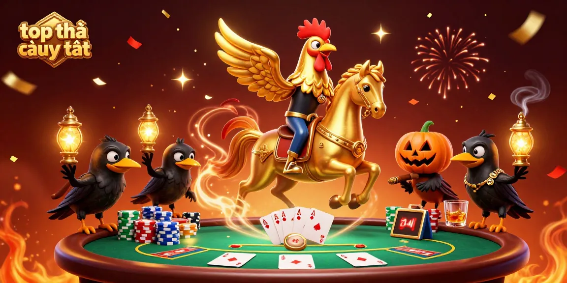 Experience top nhà cái uy tín with thrilling gameplay and vibrant casino elements in this dynamic scene.