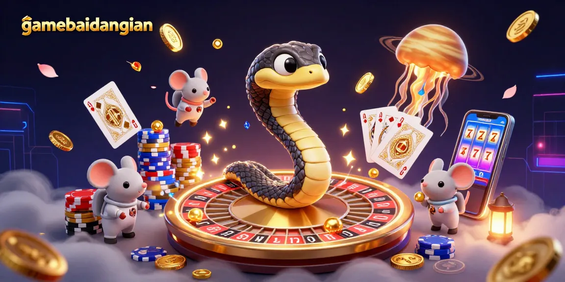 Experience thrilling gameplay in gamebaidangian with cosmic dealers and dynamic bets.