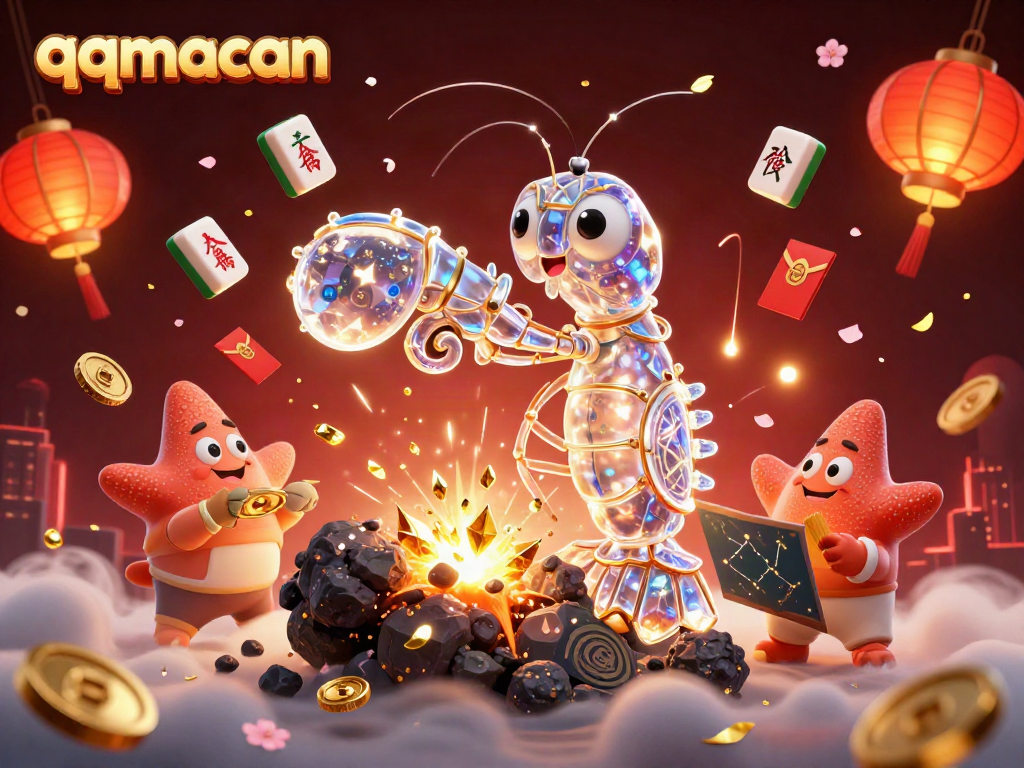 Experience thrilling gameplay at qqmacan with fantasy elements and vibrant gambling symbols