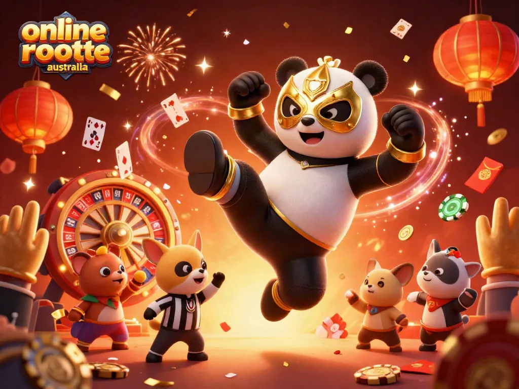 Play thrilling online roulette Australia with dynamic 3D characters in an exciting casino scene.