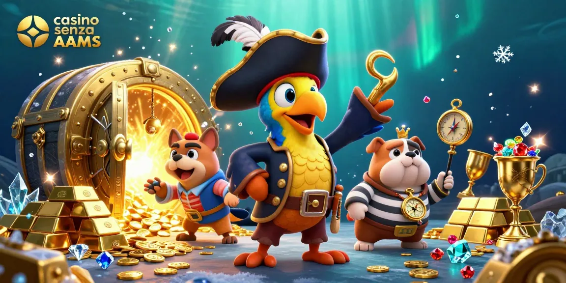 Partecipa ai giochi e ai premi nei casinò senza AAMS con emozionanti slot e tesori scintillanti.