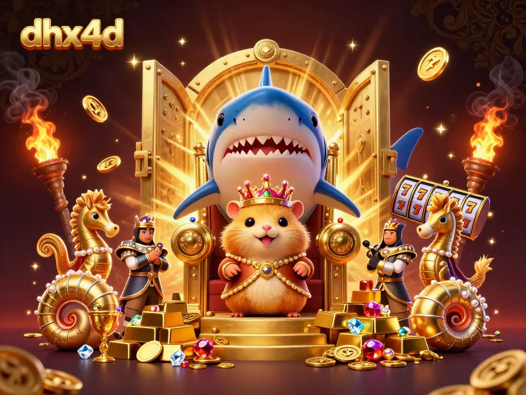 Menghitung peluang kemenangan di dhx4d dengan banyak harta berkilau dan karakter yang menarik.