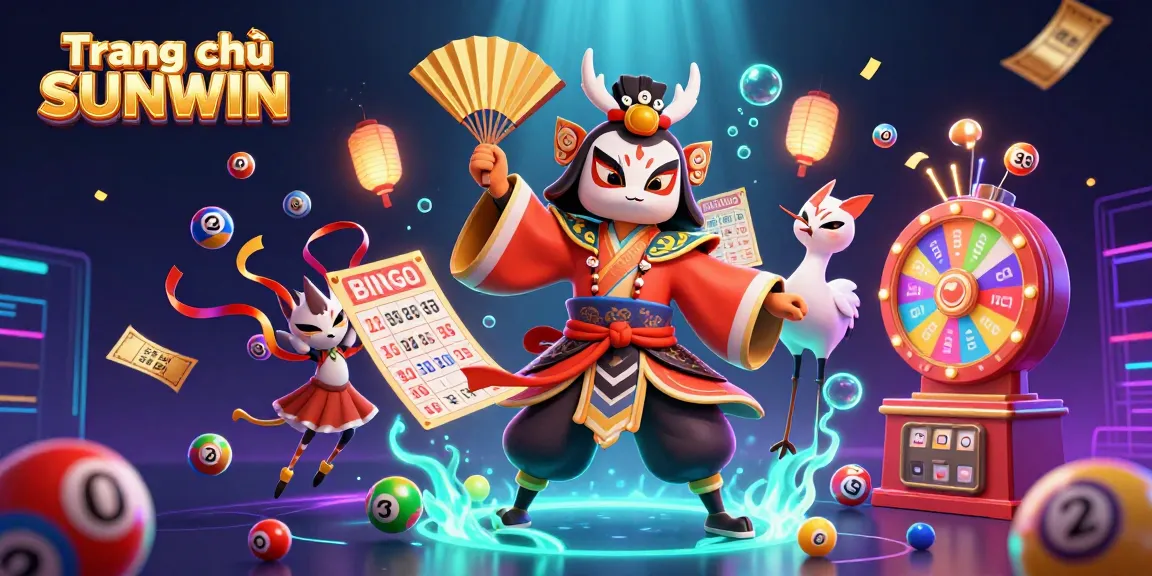 Experience thrilling gameplay at Trang chủ SUNWIN with vibrant elements showcasing dynamic lottery and bingo action.
