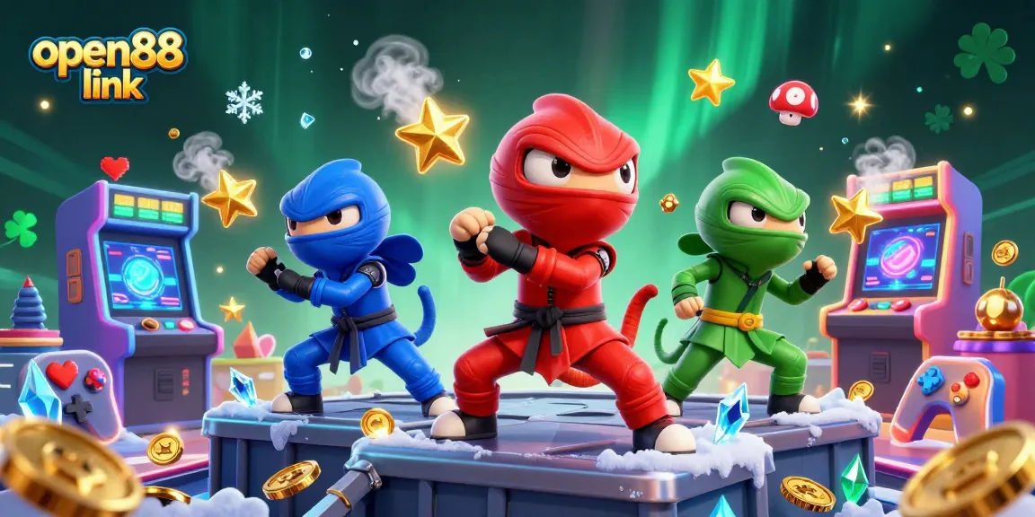 Engage with the open88 link while enjoying a thrilling 3D gaming adventure filled with vibrant characters and action.