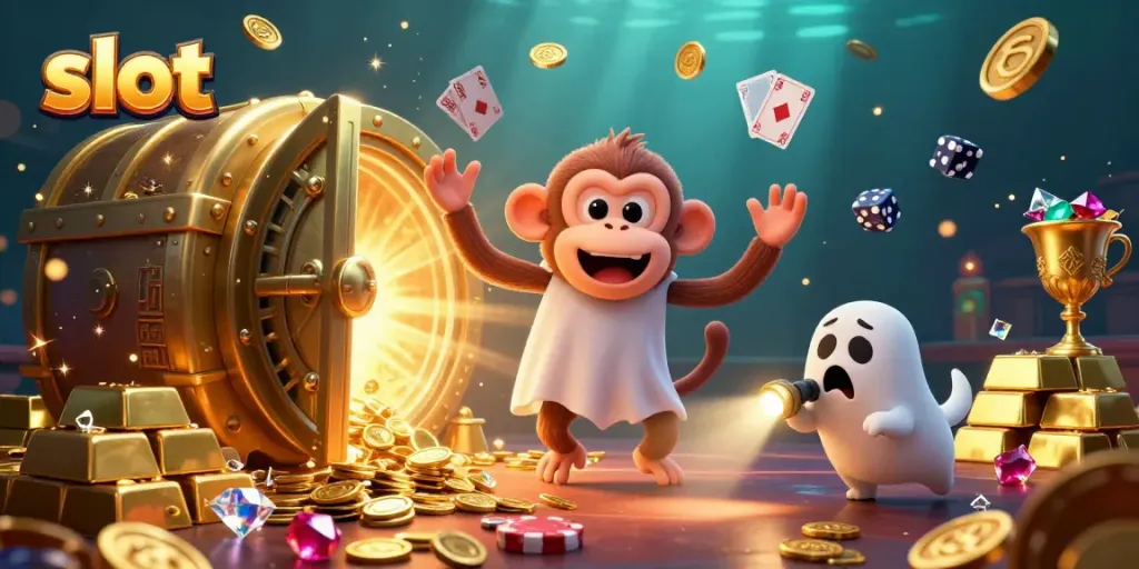 Slot memberikan pengalaman menyenangkan dengan karakter hantu jahat dan anjing pemburu di kasino.