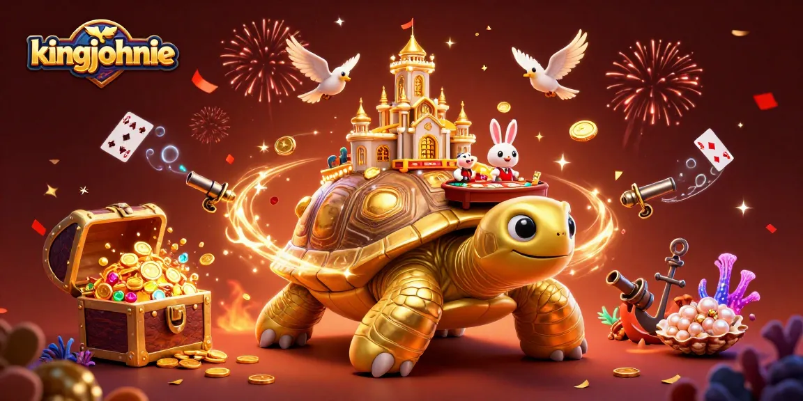 Engage with kingjohnnie's thrilling casino experience featuring vibrant scenes of luck and excitement.