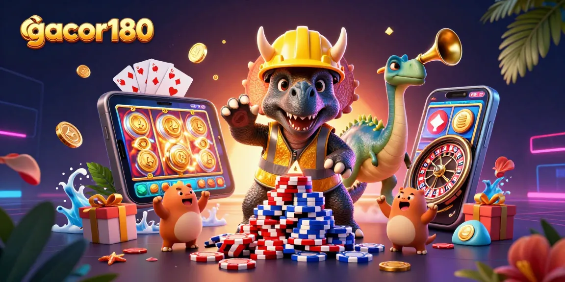 Gacor180 menghadirkan pengalaman bermain slot yang spektakuler dengan karakter unik dan elemen kasino.