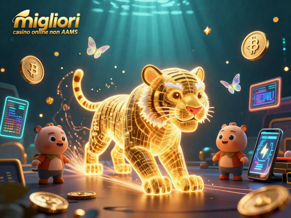 Scopri i migliori casino online non AAMS con il tigre dorato che illumina le opportunità di gioco.