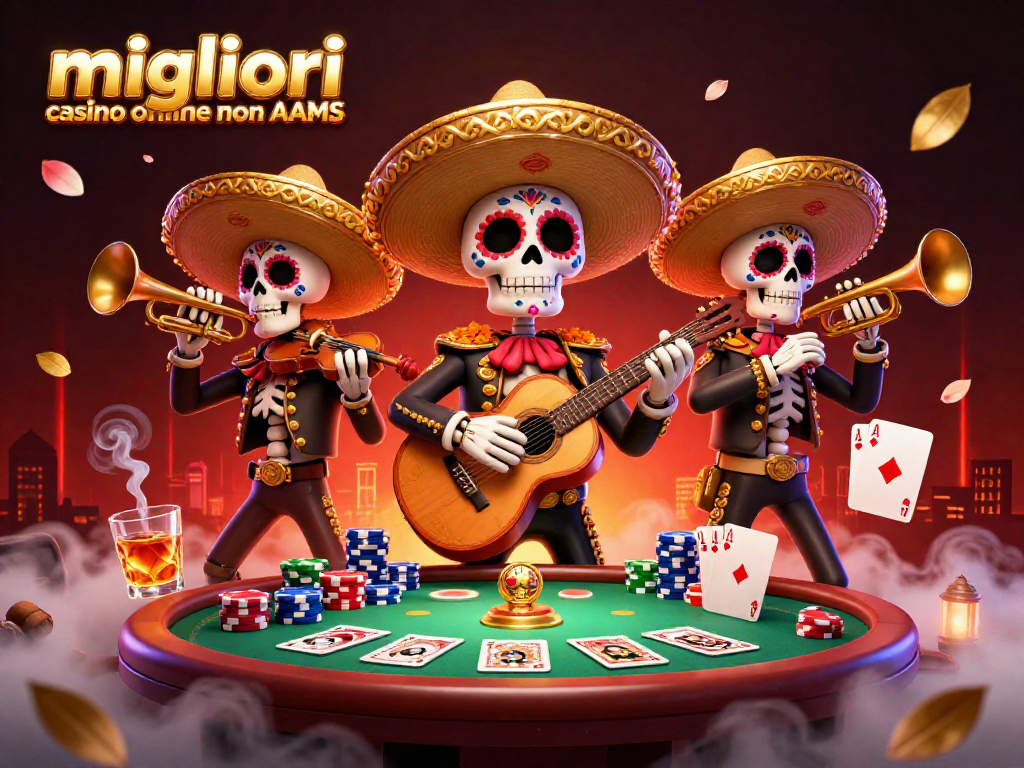 I migliori casino online non AAMS offrono un'esperienza unica con pesi e decorazioni tipiche, rappresentando poker e gioco d'azzardo.